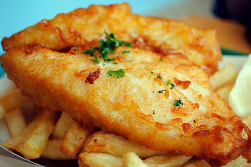 (B0037) Fish and Chips Takeaway in Sydney Olympic Park