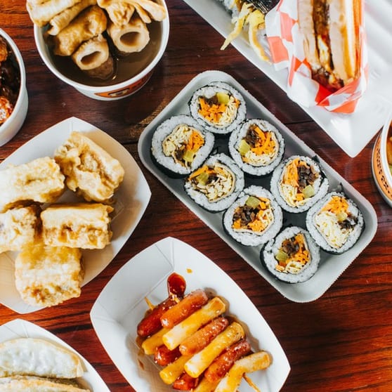 Busy Asian Street Food Restaurant Among High Populating Residential Apartments And Offices In CBD Busy Asian Street Food Restaurant Among High Populating Residential Apartments And Offices In CBD