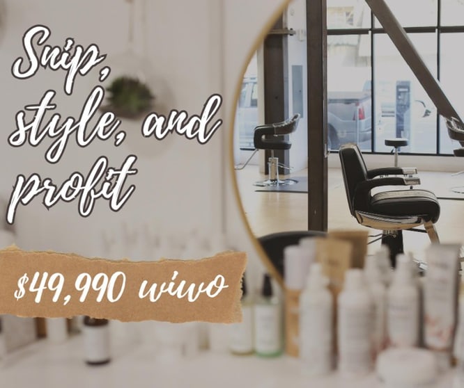 Hairdresser - Brisbane Western Suburbs Price Drop