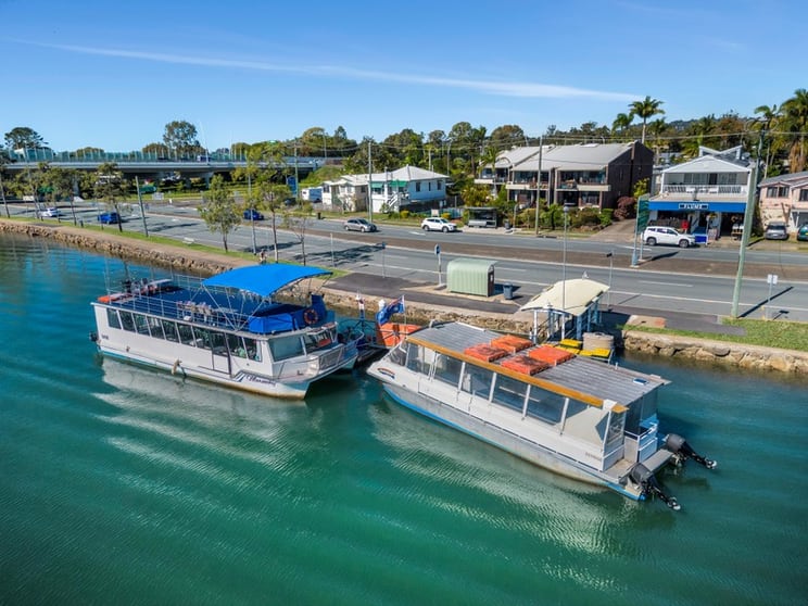 Live the Dream on the Maroochy River - Iconic Cruise Business & Exclusive Jetty Live the Dream on the Maroochy River - Iconic Cruise Business & Exclusive Jetty