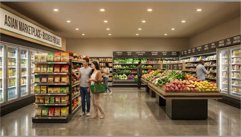Prime Asian Supermarket in Wentworth Point - High Turnover & Profit