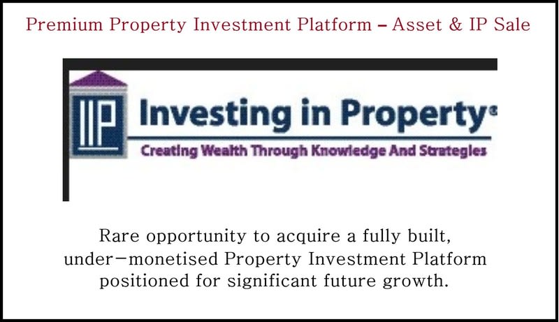 PREMIUM ACQUISITION OPPORTUNITY- Price: On Application Strategic Acquisition PREMIUM ACQUISITION OPPORTUNITY- Price: On Application Strategic Acquisition