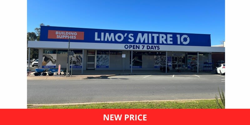 Limo's Mitre 10 Hardware & Rural Supplies For Sale - New Price Limo's Mitre 10 Hardware & Rural Supplies For Sale - New Price