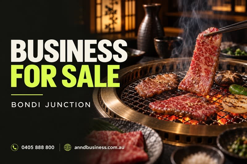 Turnkey Japanese Yakiniku BBQ | $13,500 PW Sales | Fully Fitted & BBQ Approved | Bondi Junction Turnkey Japanese Yakiniku BBQ | $13,500 PW Sales | Fully Fitted & BBQ Approved | Bondi Junction