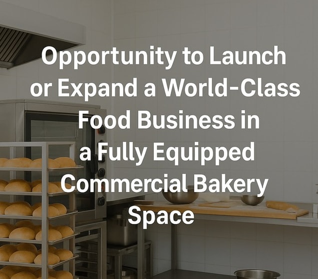 Bakery Fit Out Opportunity 2025