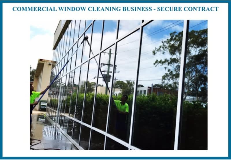 Established Window & Building Cleaning Contract Secure Income, Low Overheads
