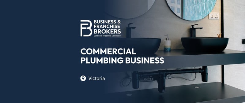 Established Commercial Plumbing Business For Sale (victoria) Bfb3816