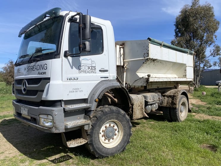 Fertiliser Spreading Business  Northern Victoria