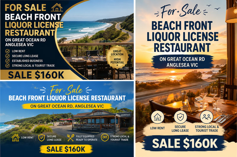 Beach front Restaurant for Sale Anglesea, Great Ocean Road Beach front Restaurant for Sale Anglesea, Great Ocean Road