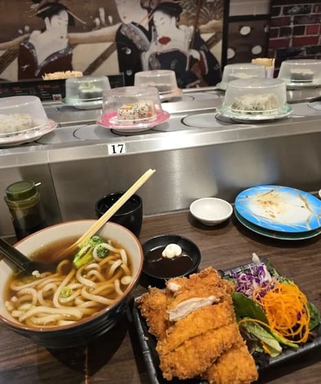 Long Established SUSHI TRAIN in Heart of City Precinct