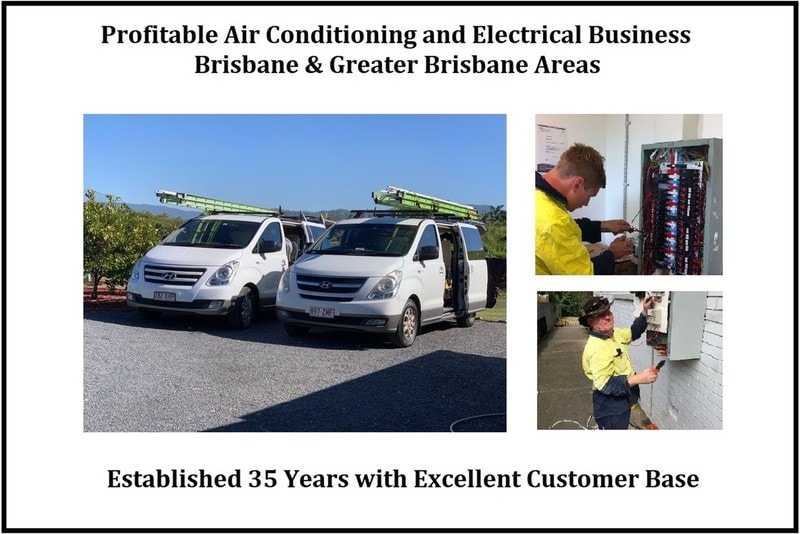 Air Conditioning and Electrical Business - Brisbane & Greater Brisbane Areas Air Conditioning and Electrical Business - Brisbane & Greater Brisbane Areas