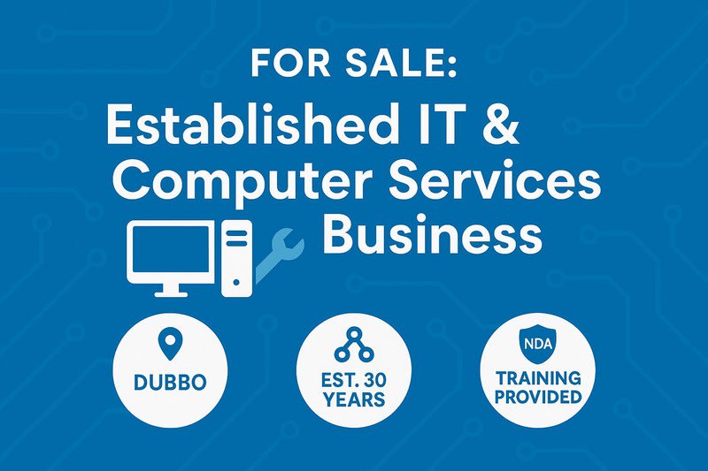 Long-Established IT Retail & Service Business CBM Computers, Dubbo NSW Long-Established IT Retail & Service Business CBM Computers, Dubbo NSW