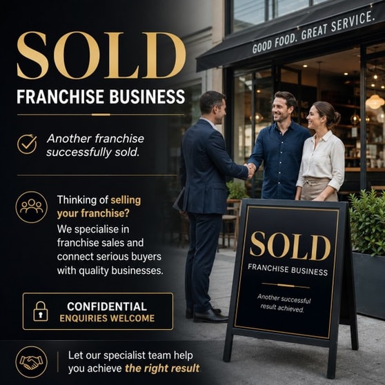 SOLD Iconic Healthy Franchise Business For Sale SV1577 SOLD Iconic Healthy Franchise Business For Sale SV1577