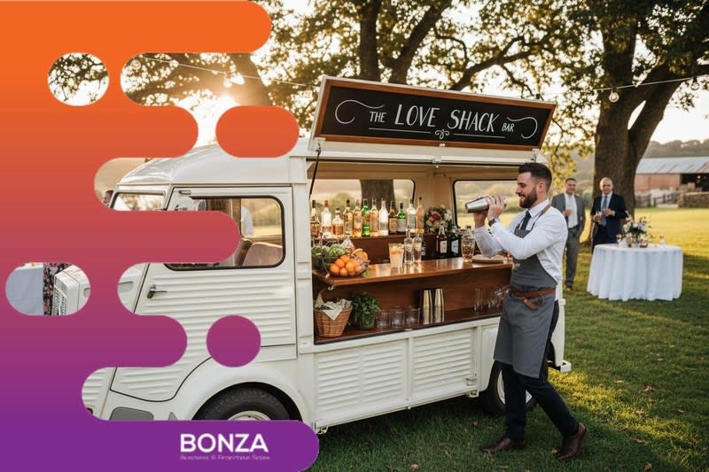36526 Profitable Mobile Bar Business  Vintage Trucks Included