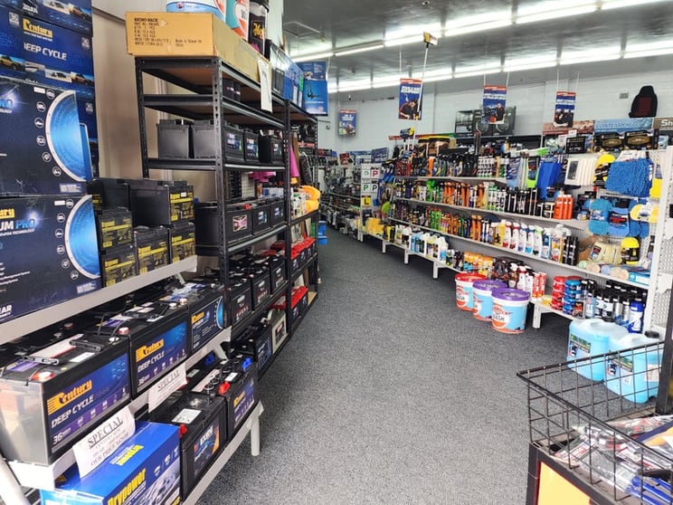 Established Retail Parts & Battery Business Established Retail Parts & Battery Business