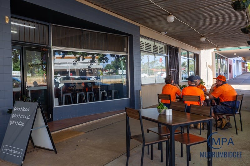 The Early Opener Café Walk In, Walk Out The Early Opener Café Walk In, Walk Out
