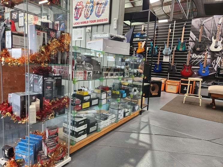 Retail music store and music school Retail music store and music school