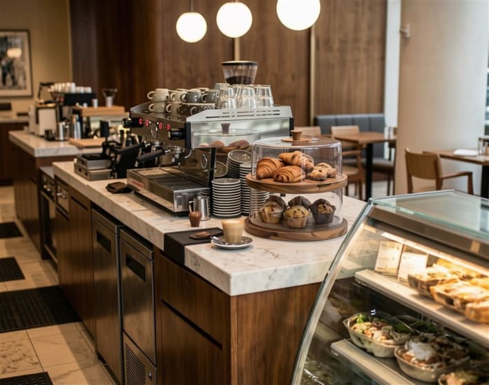 Lobby Cafe in CBD Tower - 5986 Lobby Cafe in CBD Tower - 5986