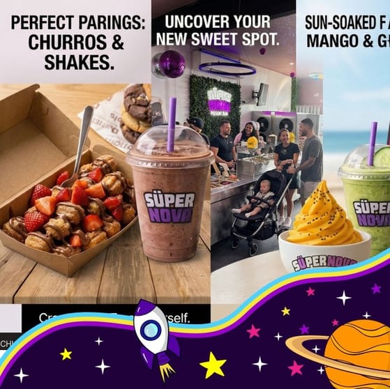 Supernova Dessert Bar Well-known Brand | Prime Location | High Growth | Huge Upside