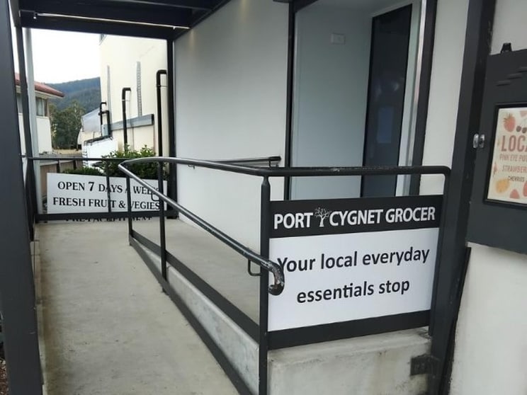 Freehold Port Cygnet Grocer Cygnet with Residence T/O $1.7m+ net $210K+ more