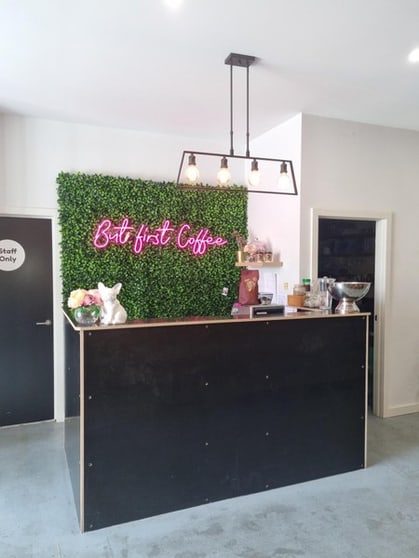 Multi Use Event Space currently utilized for kids parties Multi Use Event Space currently utilized for kids parties