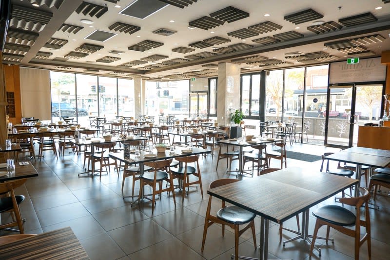 A highly regarded Mediterranean restaurant A highly regarded Mediterranean restaurant