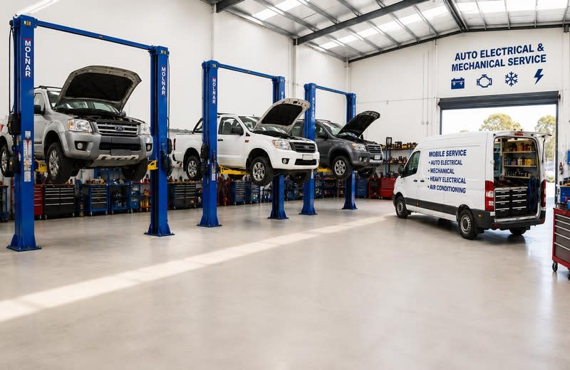 45-Year Established Auto Electrical & Mechanical Service Business For Sale Tullamarine.