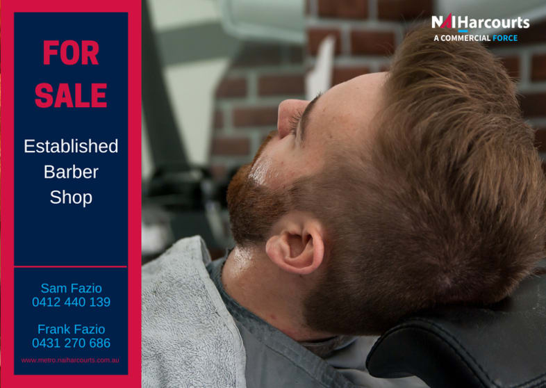 FOR SALE - Established Barber Shop | Prime Western Suburb Location FOR SALE - Established Barber Shop | Prime Western Suburb Location