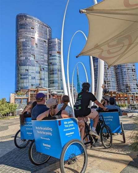 Peddle Perth - Unique Tourism & Outdoor Advertising Business Exclusive Perth Peddle Perth - Unique Tourism & Outdoor Advertising Business Exclusive Perth