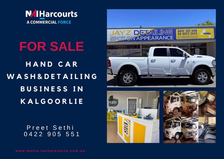 Hand Car Wash & Detailing Business In Kalgoorlie Hand Car Wash & Detailing Business In Kalgoorlie