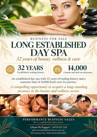 Established Day Spa & Wellness Business, $642K Net Profit, 30+ Years of Brand Equity