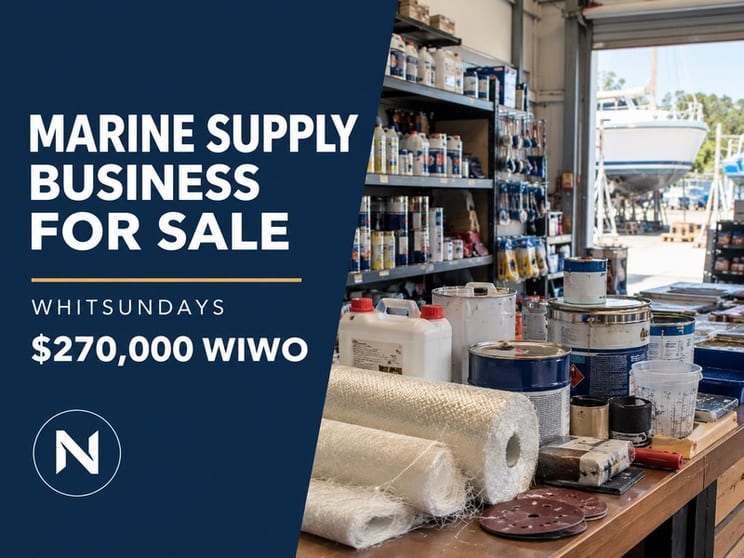 Established Marine Supply Business | Whitsundays | $270,000 WIWO