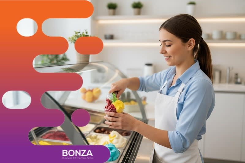 37241 Popular Dessert Bar With In House Gelato Production