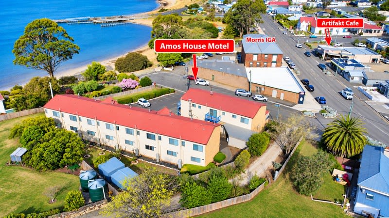 Sea Change East Coast Tasmania 7 Holiday Ensuite Rooms 3 BR Owners Home + Restaurant Freehold