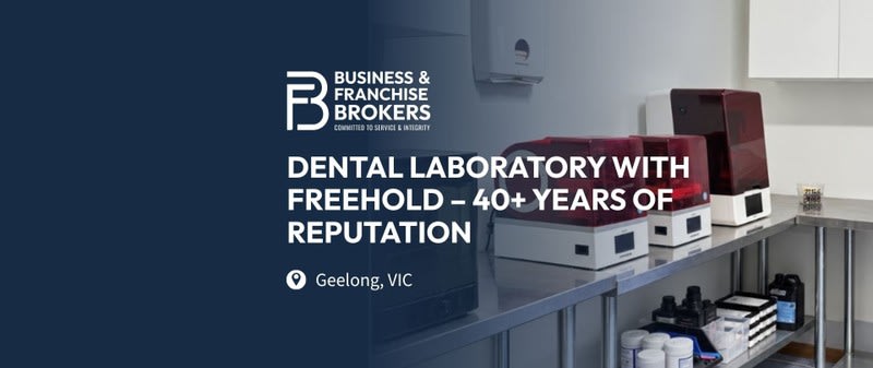 Dental Laboratory With Freehold For Sale 40+ Years Of Reputation (geelong, Victoria) Bfb4228 Dental Laboratory With Freehold For Sale 40+ Years Of Reputation (geelong, Victoria) Bfb4228