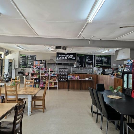 Rewarding Cafe & General Store for Sale - Prime Koondrook, VIC -Strong Annual Turnover - High Foot Traffic - Fully Equipped - 4 Bedroom Home - Parking available - Training & Support - Huge Growth Potential - Asking price- $350,000+ S.A.V Rewarding Cafe & General Store for Sale - Prime Koondrook, VIC -Strong Annual Turnover - High Foot Traffic - Fully Equipped - 4 Bedroom Home - Parking available - Training & Support - Huge Growth Potential - Asking price- $350,000+ S.A.V